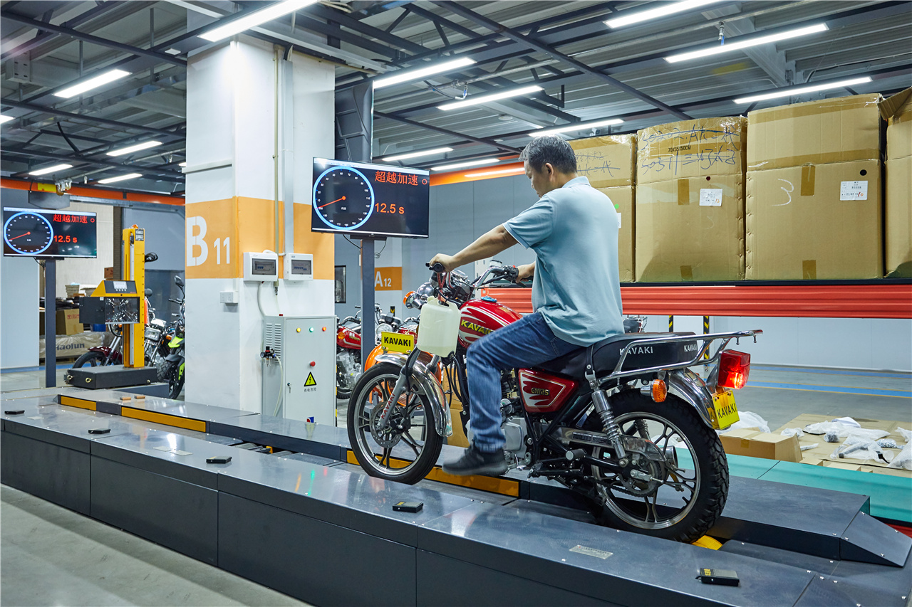 Vehicle inspection line