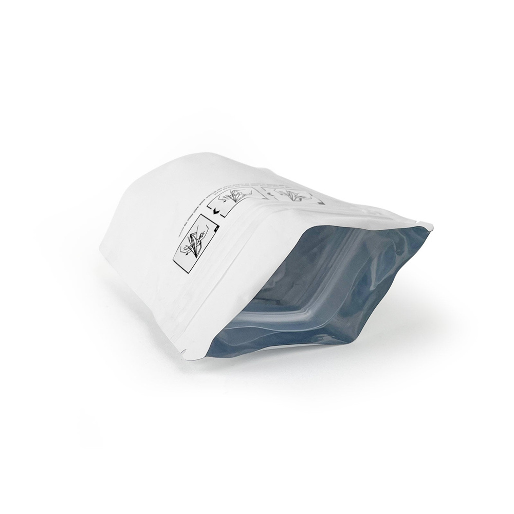 Flower mylar bags with CR zipper