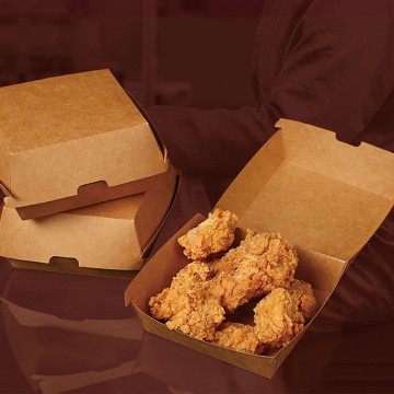 Customized Food-grade Hamburger Box