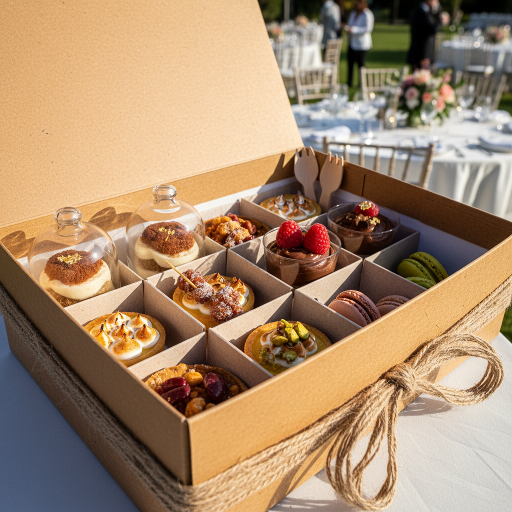 Custom Dessert Box For Event Catering