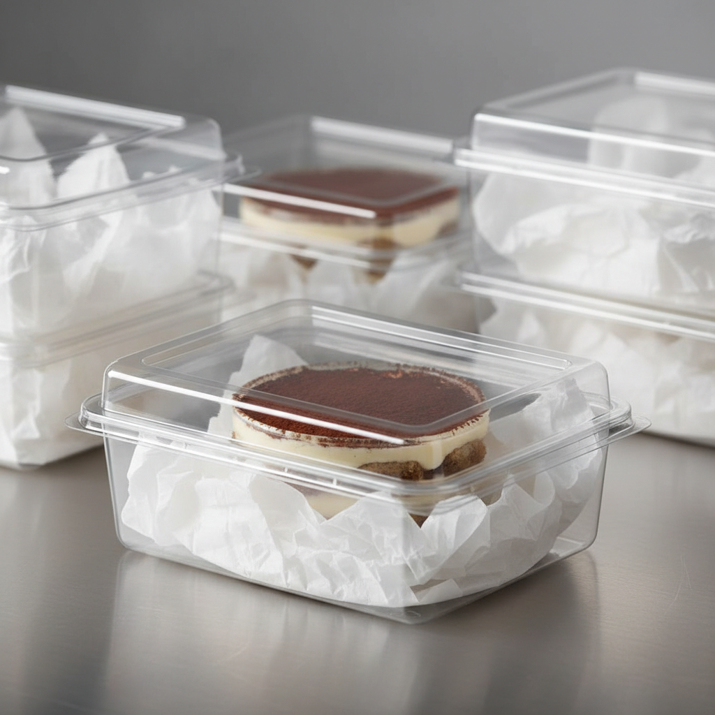 Disposable Dessert Box For Dessert Protection
