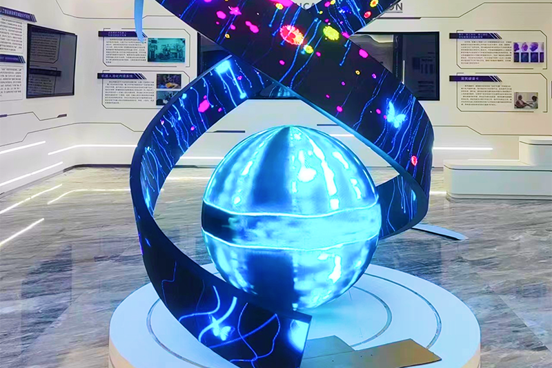 Kreatives Ring-LED-Display
