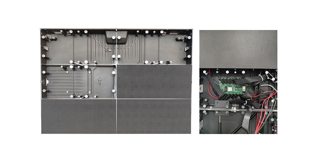 Tragbarer LED-Faltbildschirm 7