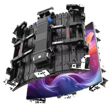 LED Flexible Rental Screen - Curved Installation