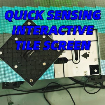 P1.9 P2 P2.5 P3.91 Indoor Led Video Display of Mall Floor Tiles Smd Interactive Dance Floor Tile Led Screen Display