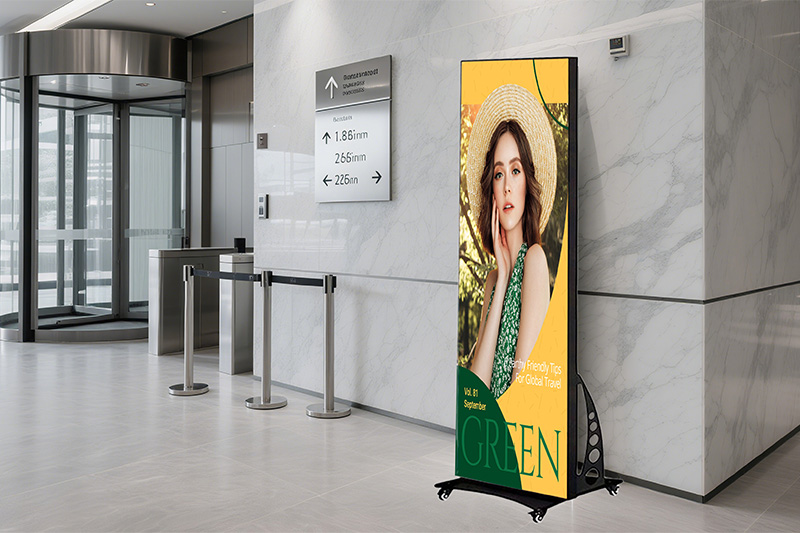 LED-Plakatbildschirm: Eine effiziente Aufrüstung für kommerzielle Werbung