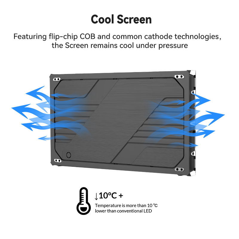 COB LED Display Heat Dissipation: Why Thermal Design Matters for Stable Indoor LED Video Walls