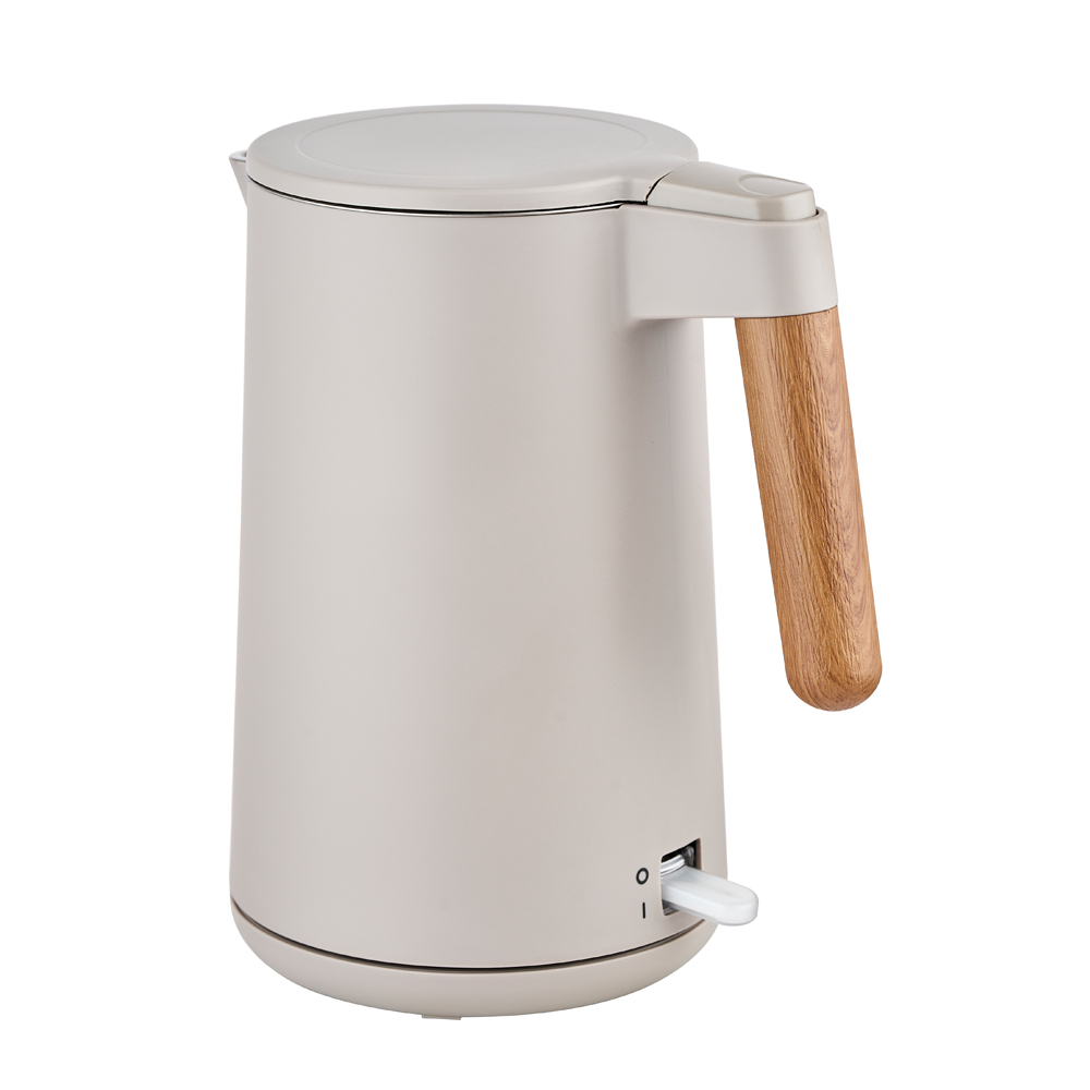 1.5L Double Wall Stainless Steel Electric Kettle wit...
