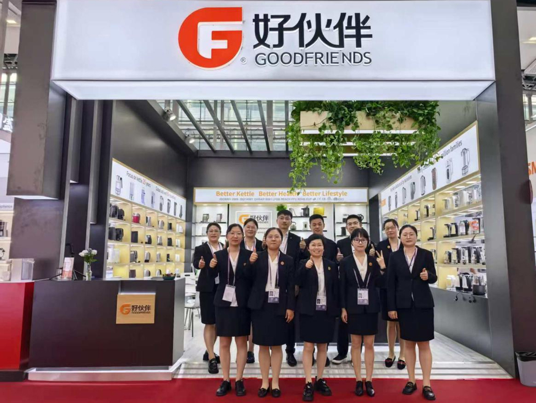 Ningbo Goodfriends Excels at 138th Canton Fair with Electric Kettle Showcase
