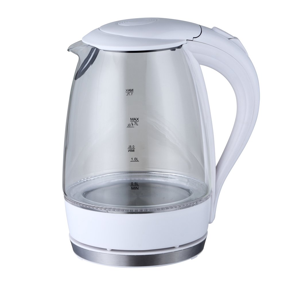 Réservoir d'eau électrique en verre borosilicate haute efficacité 1,7 L...