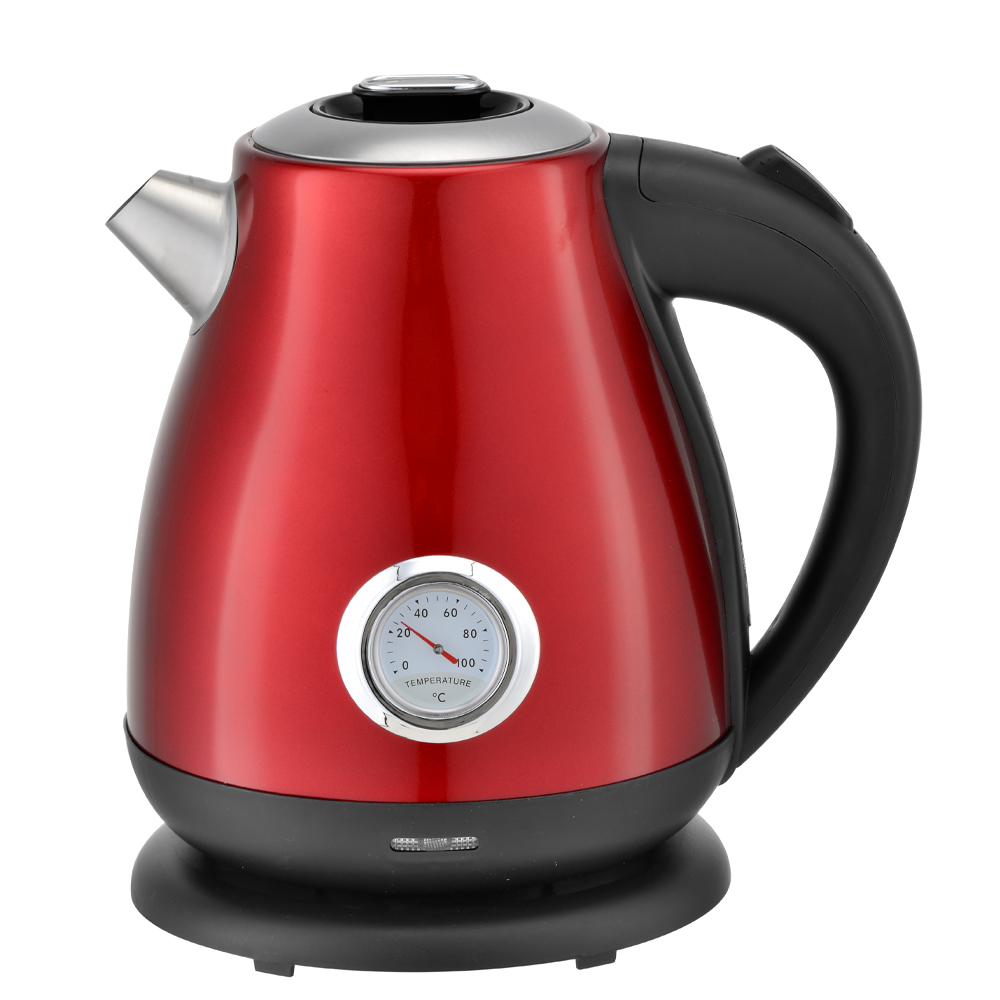 1.7L 304 Stainless Steel Electric Kettle with Thermo...
