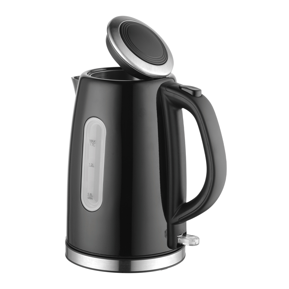 1.7L Stainless Steel Cordless Electric Kettle with R...