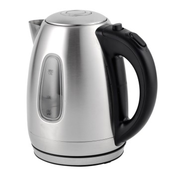 1.7L Stainless Steel Cordless Electric Kettle with Soft Blue LED