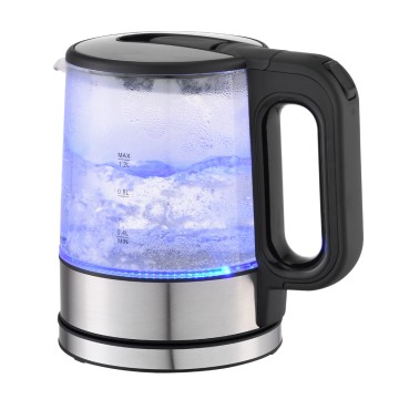 Bouilloire électrique compacte 1,2 L - Verre borosilicate et acier inoxydable - Fournisseurs et usines de Chine