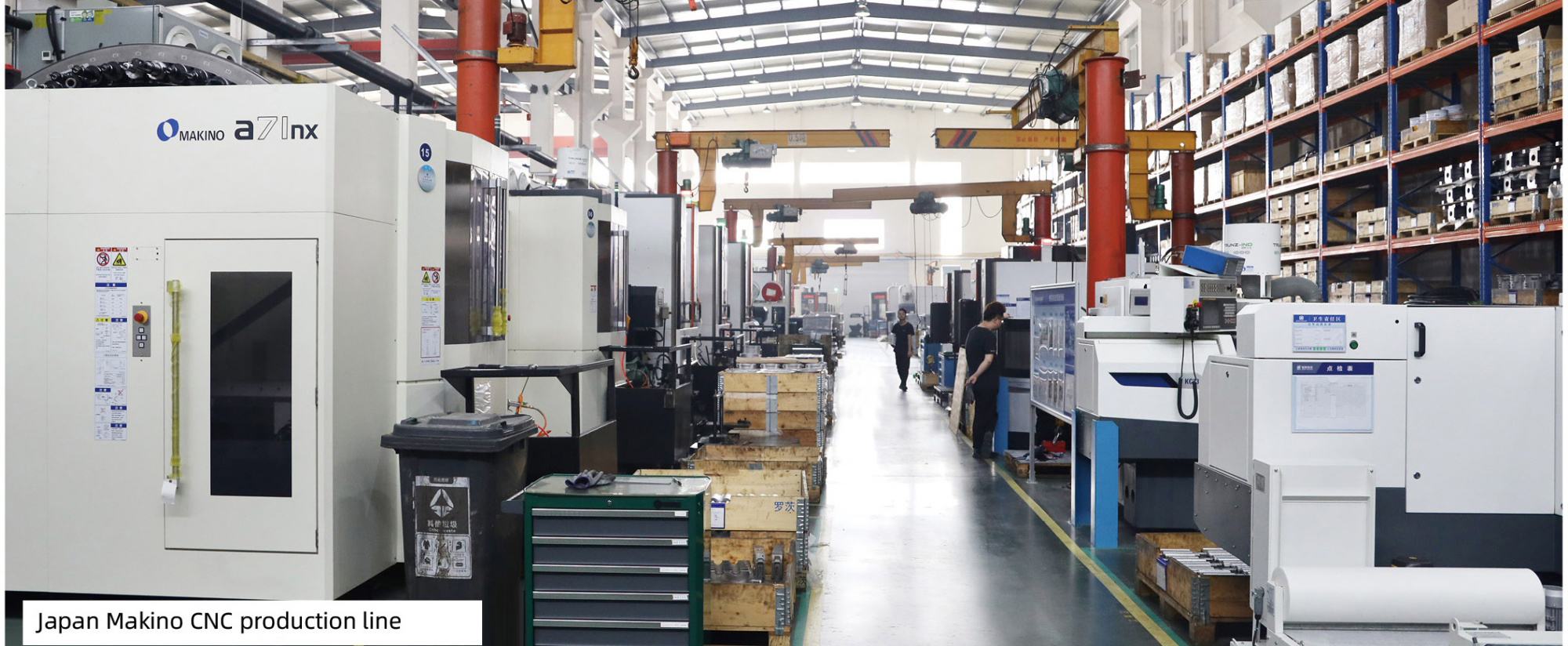 Japanse Makino CNC-productielijn