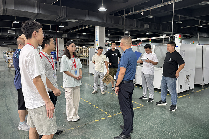 New Employees Embark on Immersive Production Line Training at Hilinks Technology Co., Ltd.