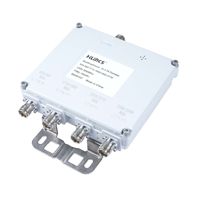 Quad-Band Combiner for BTS/Antenna Systems 96040XXX