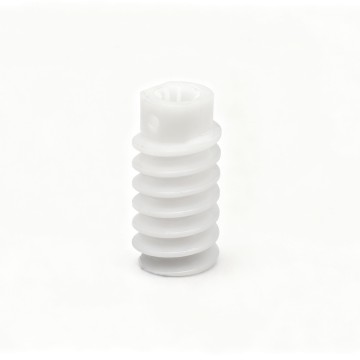 Precision transmission; plastic worm gear