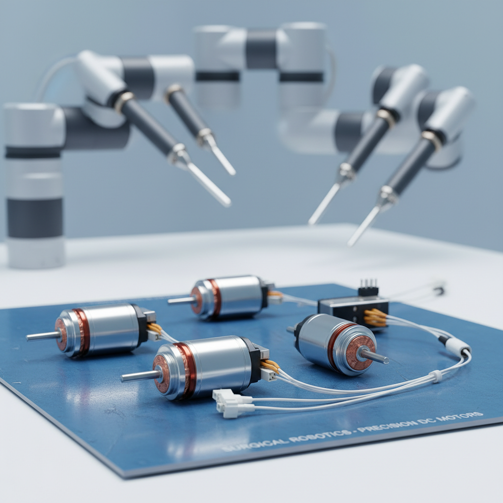 Dc Electric Motors For Surgical Robotic Instruments