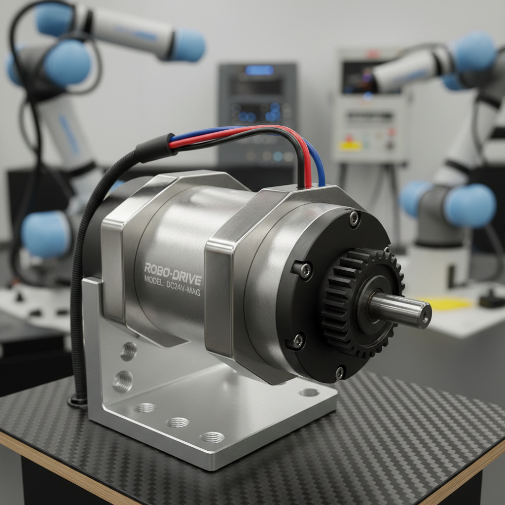 Magnet Dc Motor For Robotics And Automation