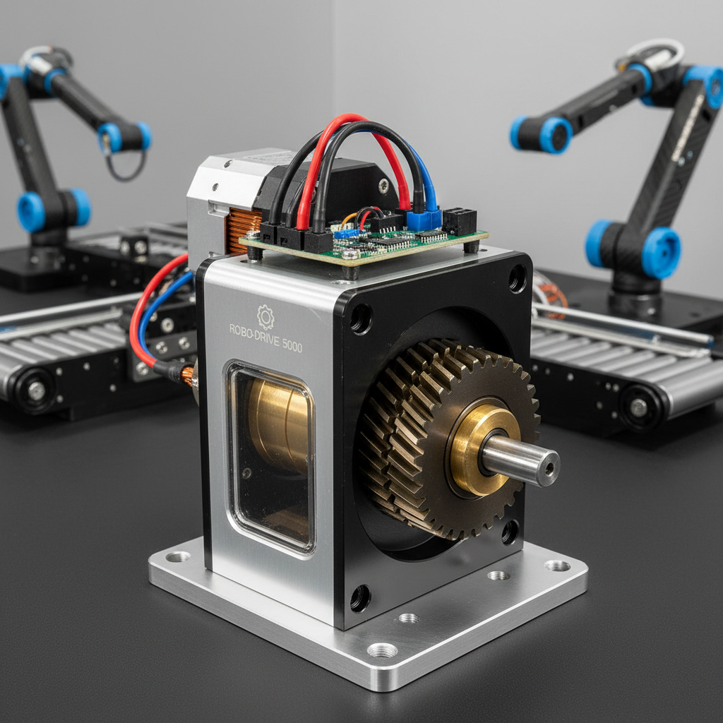 Worm Gear Motor For Robotics And Automation