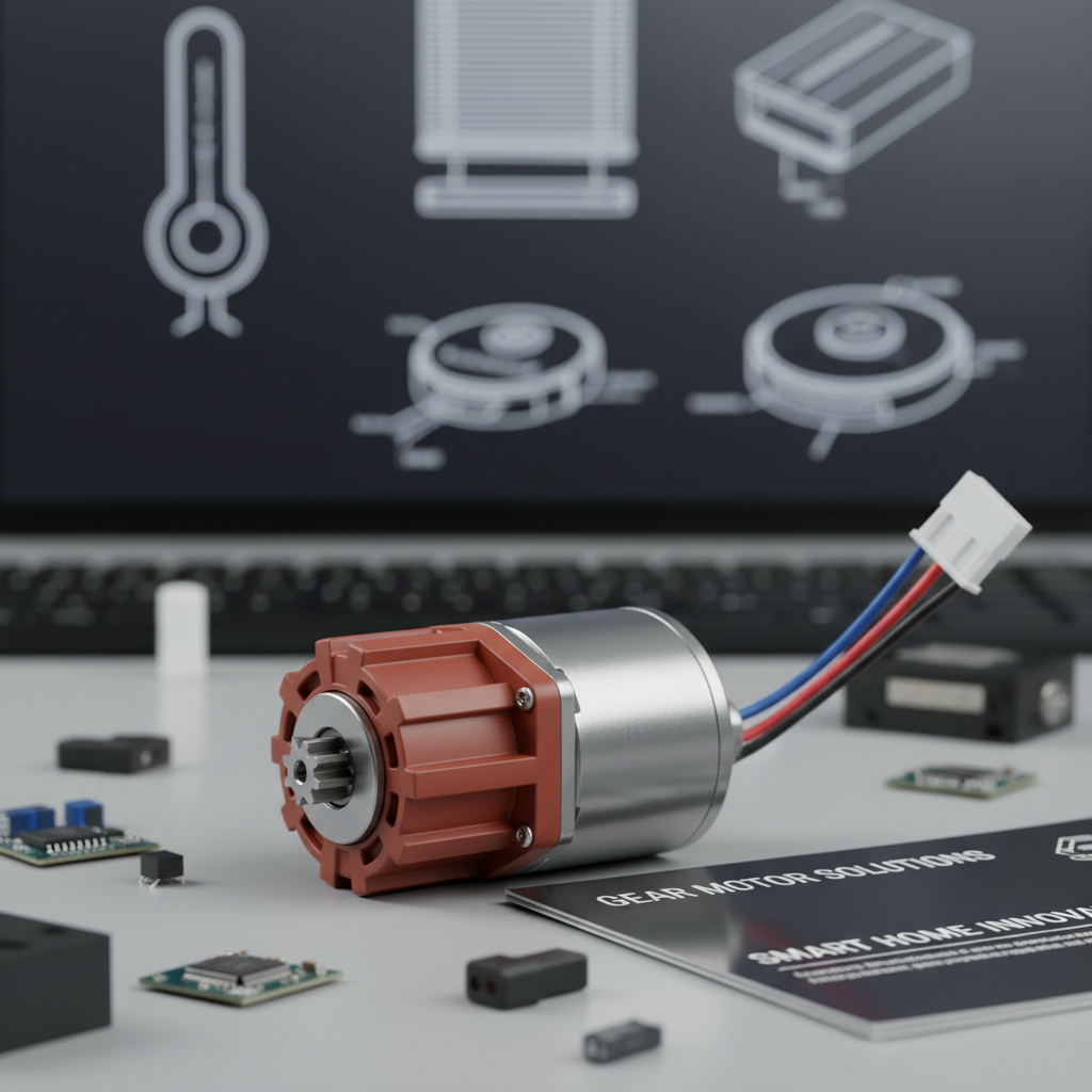 Gear Motor For Smart Home Appliance Manufacturers