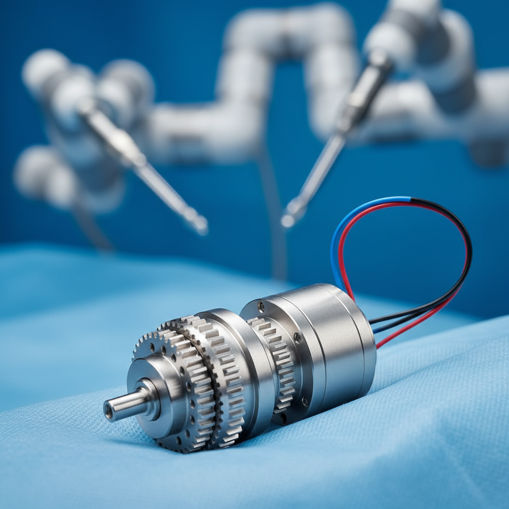 Brushless Gearbox For Surgical Robotic Instruments