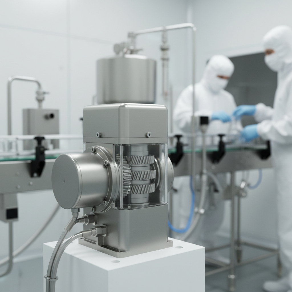 Gear Motor For Pharmaceutical Company
