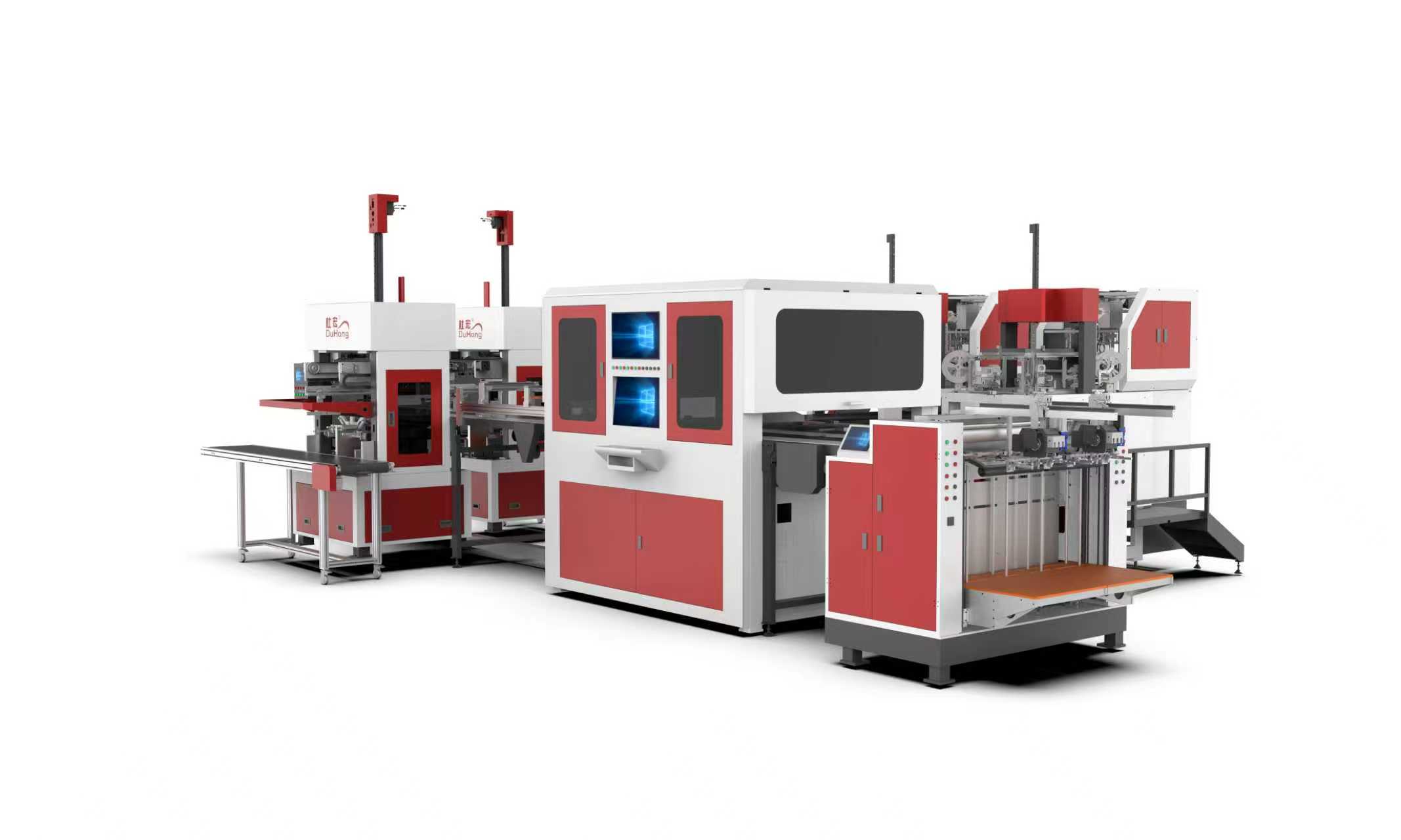 DH-1050-A Fully Automated Dual-station Intelligent Box Making Machine