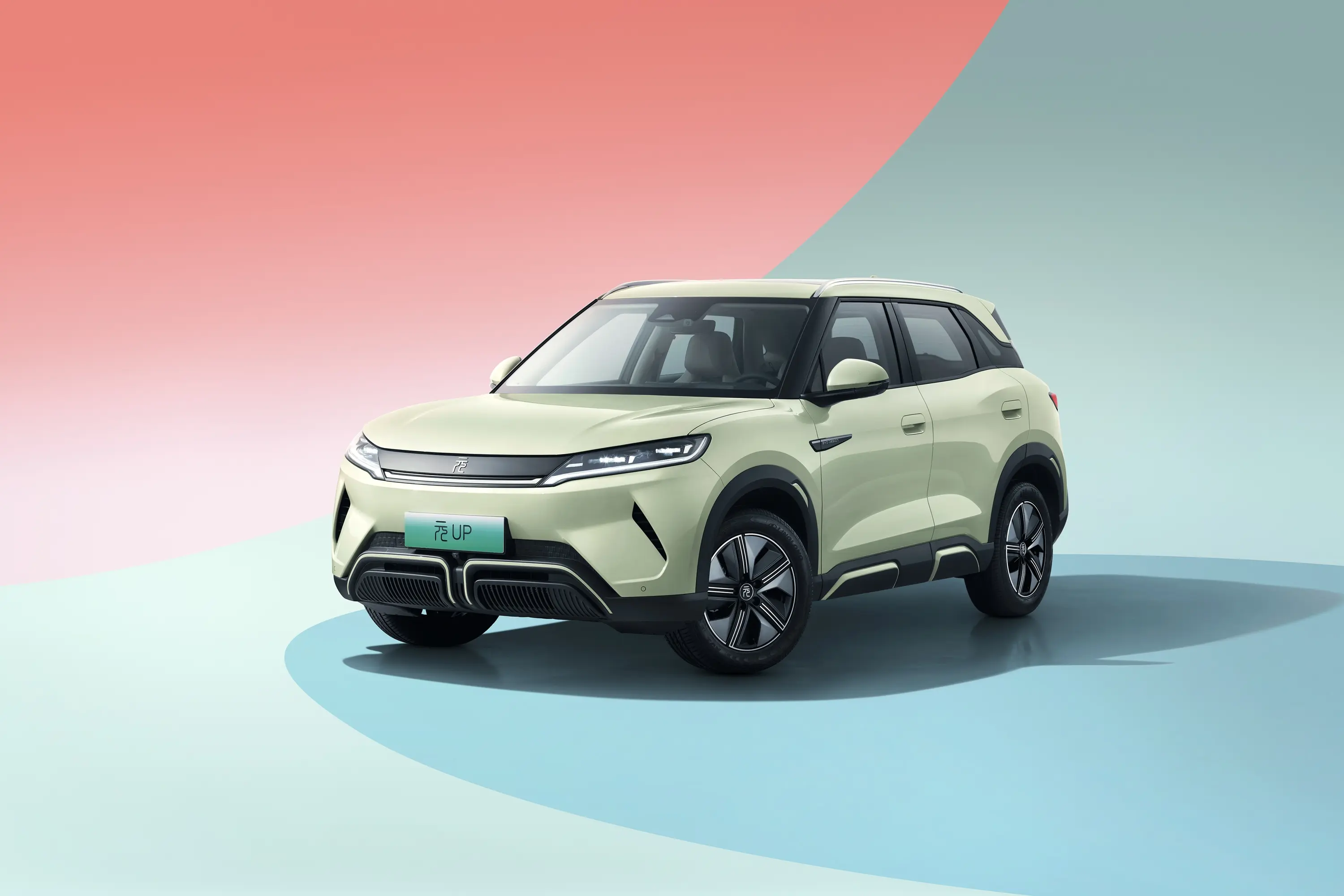 BYD electric car byd yuan upi1a