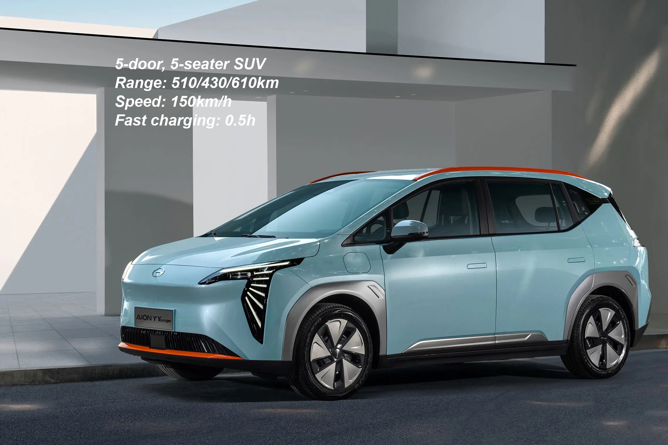 AION Y electric car from SEDA
