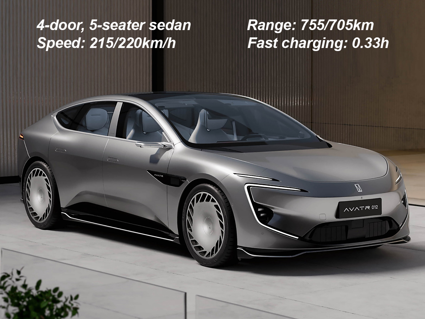 AVATR 12 electric car from SEDA