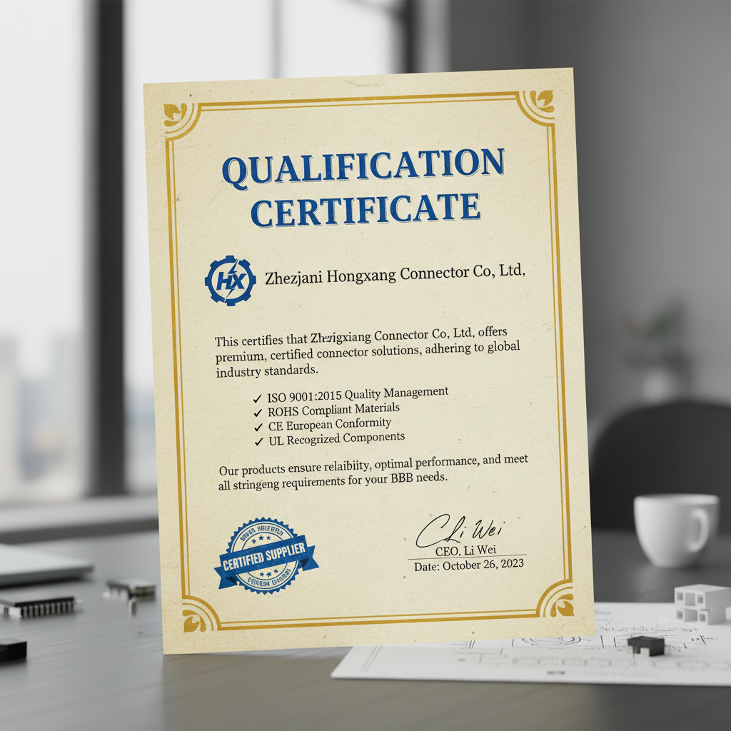 Qualification certificate