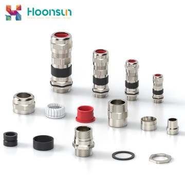 Double-sealed Armored Explosion-proof Cable Gland with IP68 and UL Protection