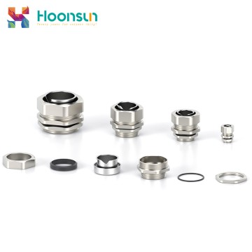 Nickel-plated brass Hose cable gland