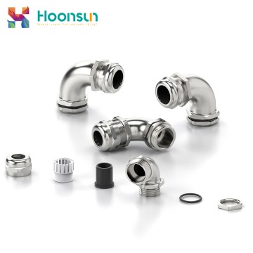 IP68 and UL Right Angle 90° Cable Gland