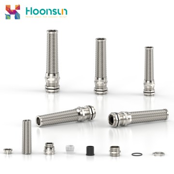 Metal Anti-Bending Cable Gland with IP68 and UL