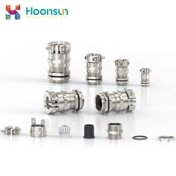 Metal Cable Gland Double Lock Type with IP68 and UL