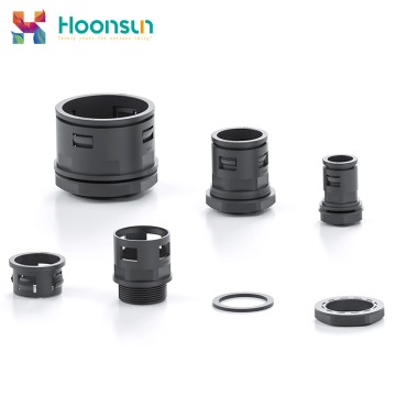 Nylon Union for Flexible Pipe with IP68 and UL