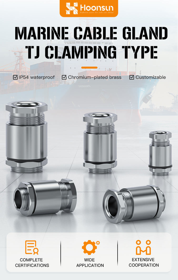 2.IP68 and UL Certified Marine Cable Gland TJ Clamping Type.jpg