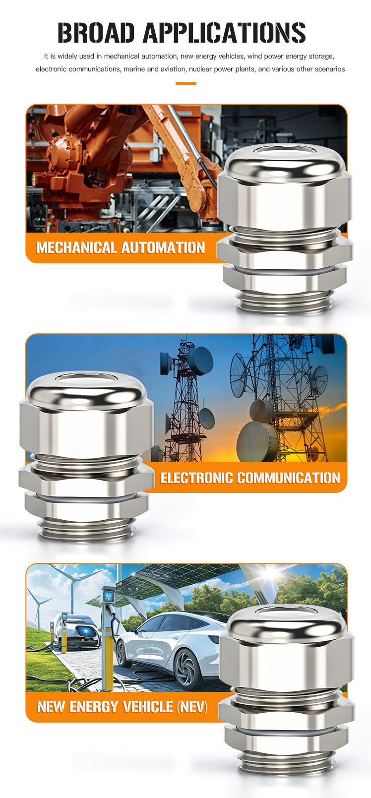 3.NG High Temperature Resistance Metal Cable Gland with UL and IP68.jpg