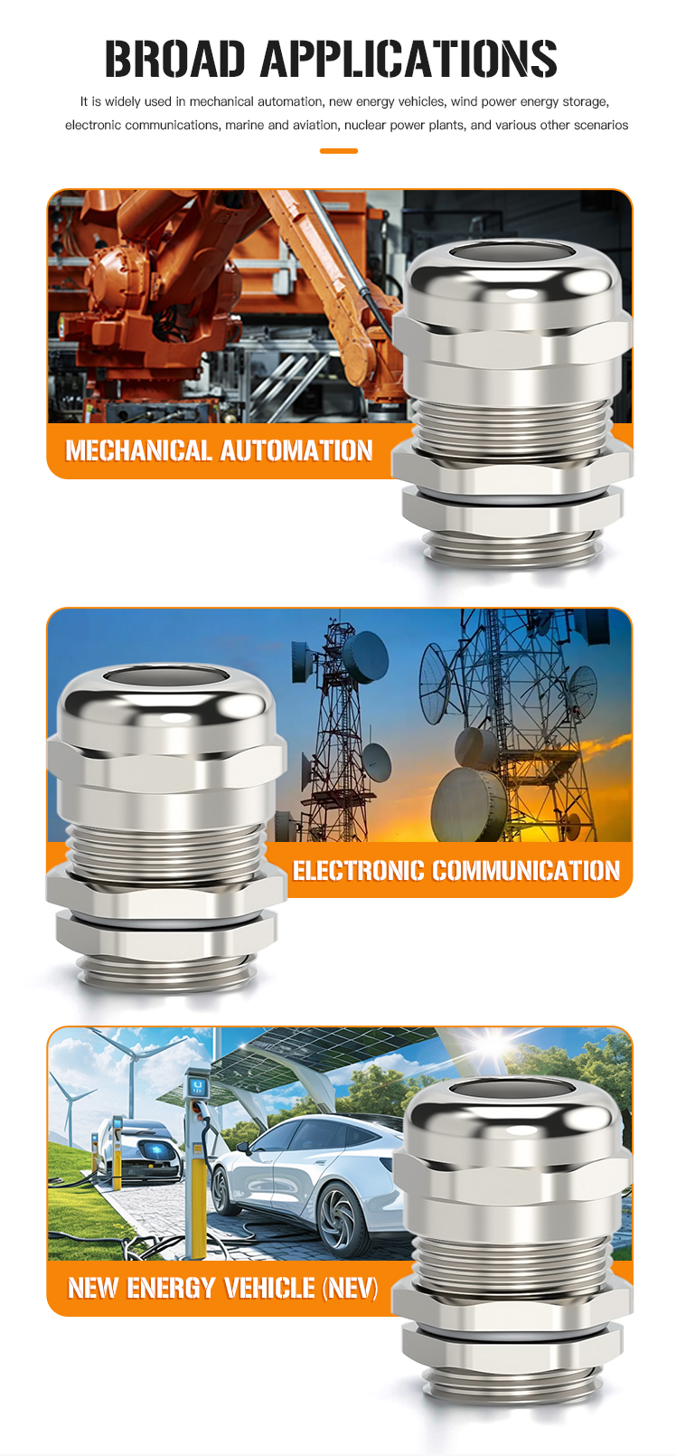 3.NGS High Temperature Resistance Metal Cable Gland with UL and IP68.jpg