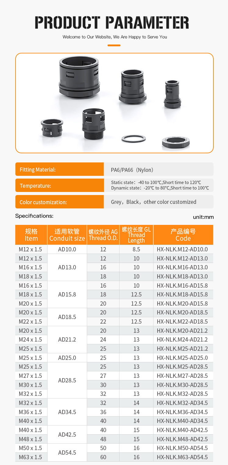 4.Nylon Union for Flexible Pipe with IP68 and UL.jpg