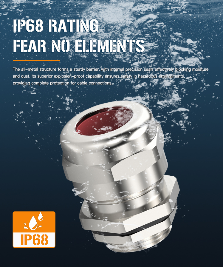 7.Simple Armored Cable Gland with Dual IP68 and UL Certification.jpg