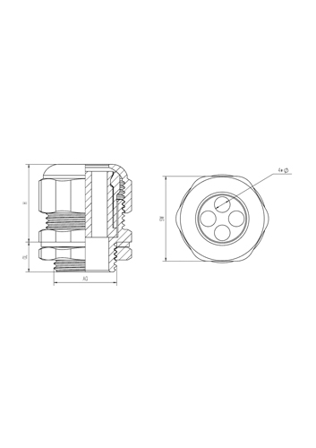 Metal Cable Gland Strengthened Type with UL and IP68.jpg