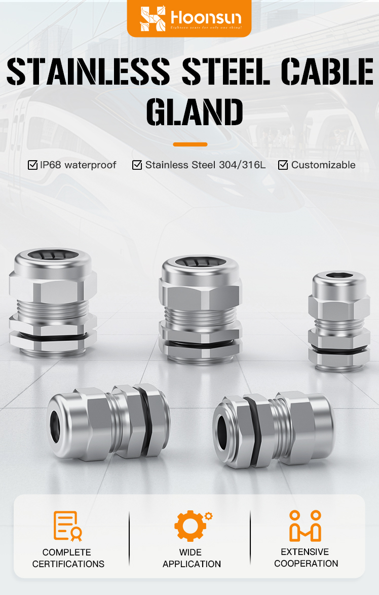 Stainless Steel Cable Gland with IP68 Waterproof and Corrosion Resistance.2.jpg