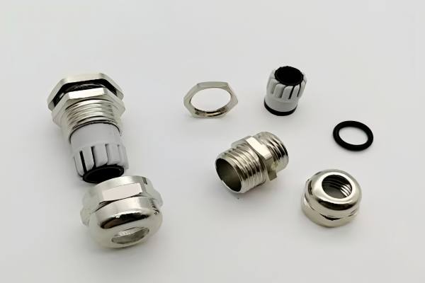 High Sealing Direct Type Metal Cable Gland for Straight Cable Connection