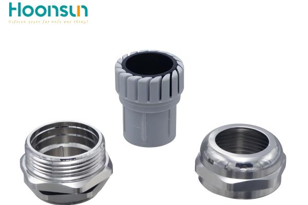 Cable Gland System for Cable Strain Relief and Waterproof Clamping Figure