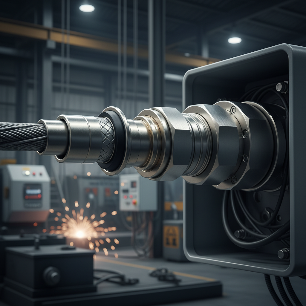 Amored Cable Gland For Industrial Electrical Installations