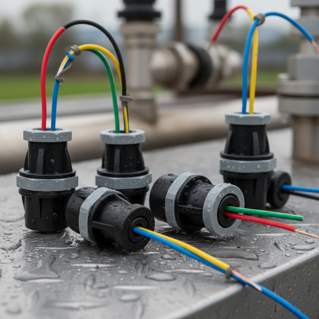 Plastic Cable Glands For Waterproof Wire Protection